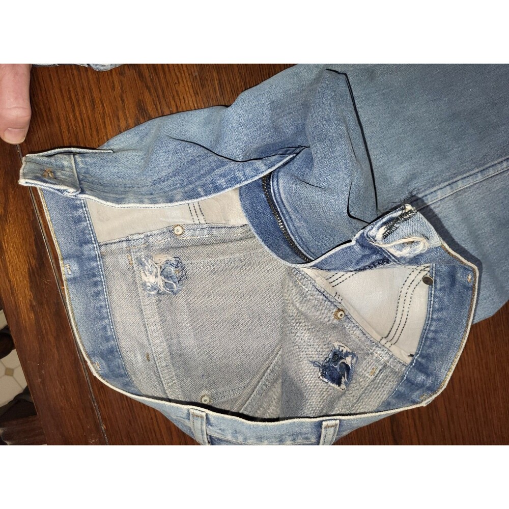 Lot of 3 Vintage Wrangler 936 Cowboy Cut Slim Fit Jeans 31x34 Blue Denim Bundle - Picture 7 of 16